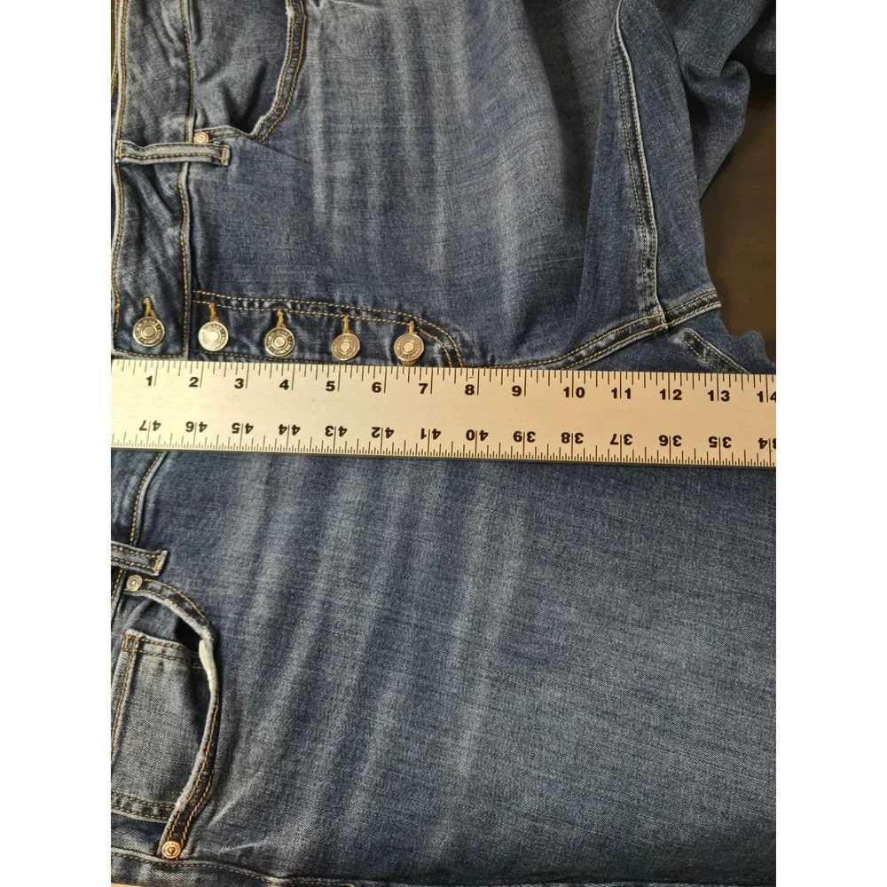 Silver Jeans Suki Skinny Womens Sz 24W 29L Button Fly Stretch Blue‎ Jeans
